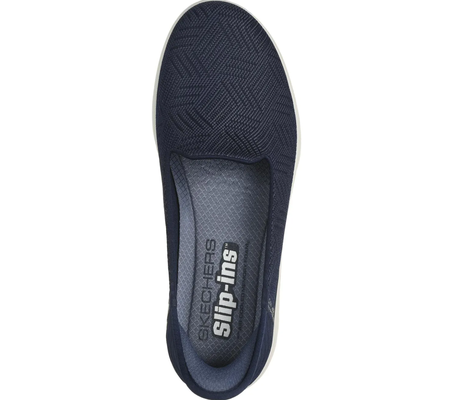 Hands Free Slip-Ins|Flats<SKECHERS Slip-ins: On-the-GO Flex - Clover NAVY / WHITE