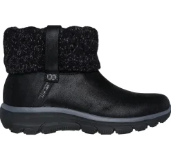 Hands Free Slip-Ins|Boots<SKECHERS Slip-ins Relaxed Fit: Easy Going - Cozy Weather 2 BLACK