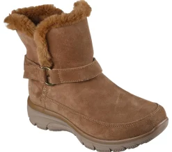Hands Free Slip-Ins|Boots<SKECHERS Slip-ins Relaxed Fit: Easy Going - Dreamers Luxe Vibes CHESTNUT