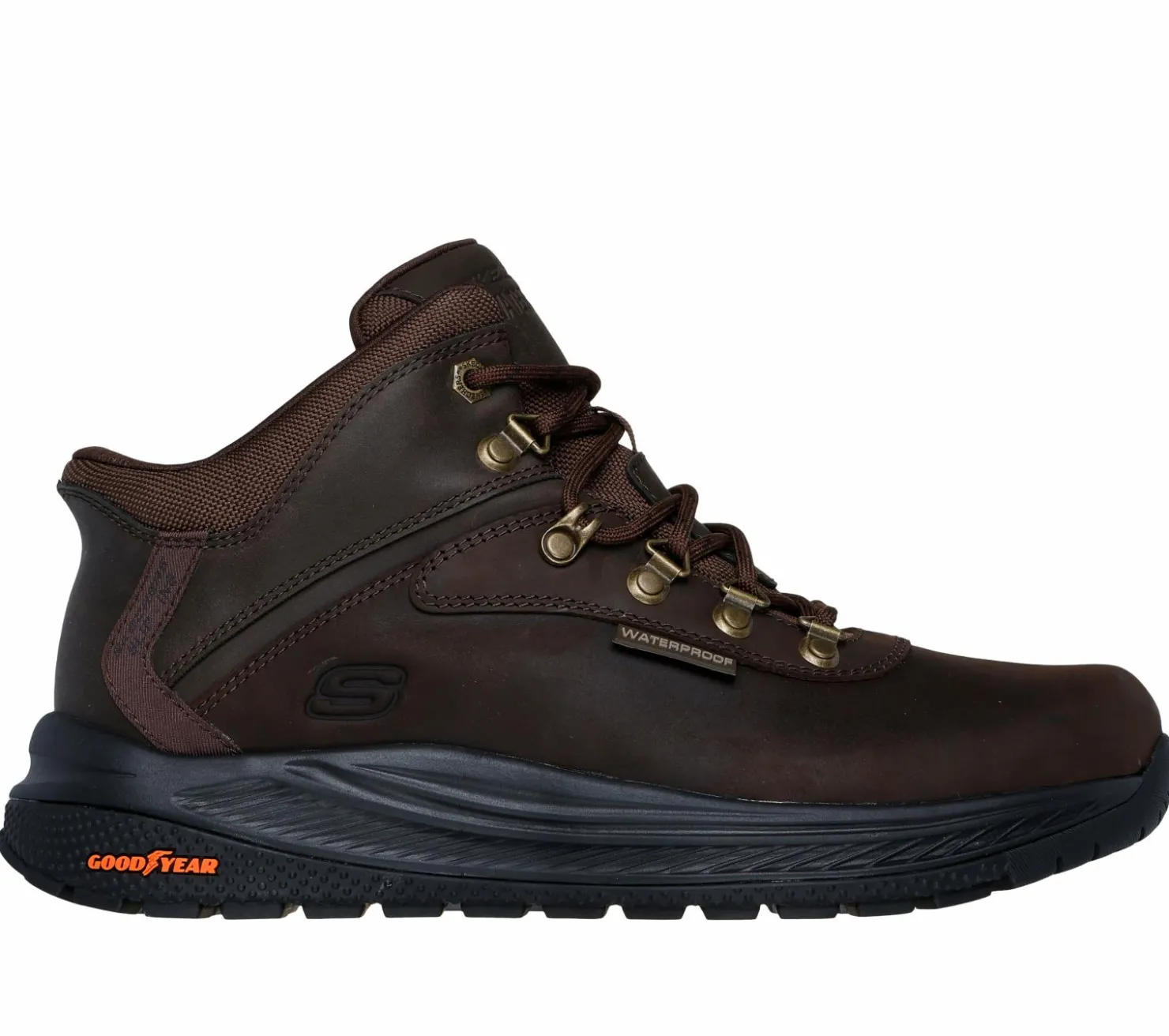 Hands Free Slip-Ins|Boots<SKECHERS Slip-ins Relaxed Fit: Meroe - Pikeman CHOCOLATE