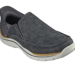Canvas Shoes|Hands Free Slip-Ins<SKECHERS Slip-ins Relaxed Fit: Expected - Cayson CHARCOAL