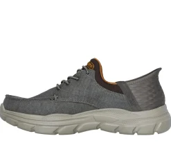 Canvas Shoes|Hands Free Slip-Ins<SKECHERS Slip-ins Relaxed Fit: Revolted - Santino BROWN
