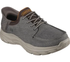 Canvas Shoes|Hands Free Slip-Ins<SKECHERS Slip-ins Relaxed Fit: Revolted - Santino BROWN