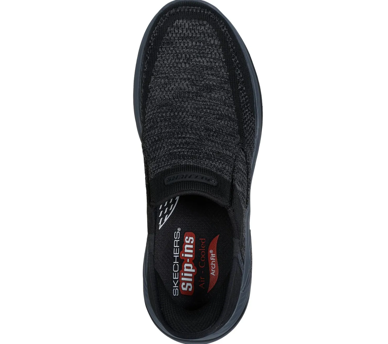 Slip-Ons|Casual Sneakers<SKECHERS Slip-ins Relaxed Fit: Arch Fit Motley - Atlee BLACK