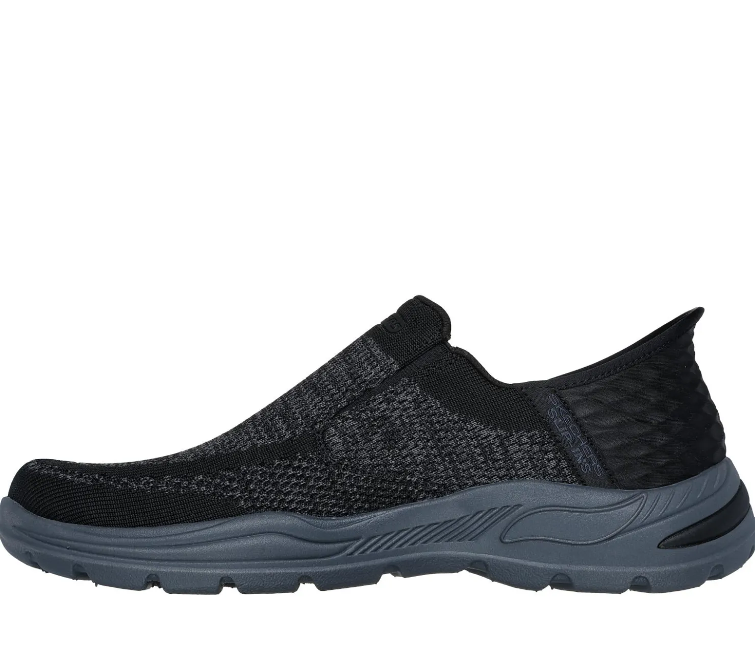 Slip-Ons|Casual Sneakers<SKECHERS Slip-ins Relaxed Fit: Arch Fit Motley - Atlee BLACK
