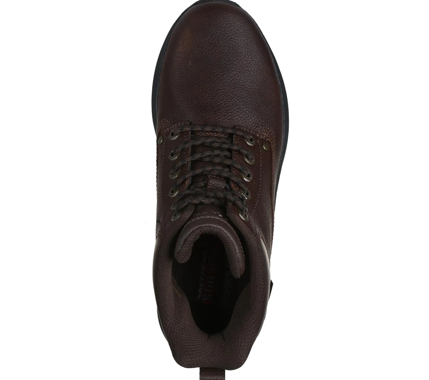 Hands Free Slip-Ins|Boots<SKECHERS Slip-ins Relaxed Fit: Pollard - Waylon RED / BROWN
