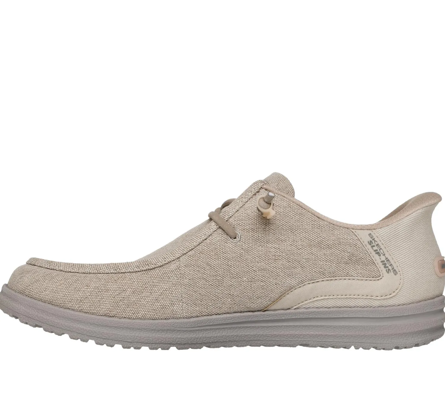 Canvas Shoes|Hands Free Slip-Ins<SKECHERS Slip-ins Relaxed Fit: Melson - Coronado TAUPE