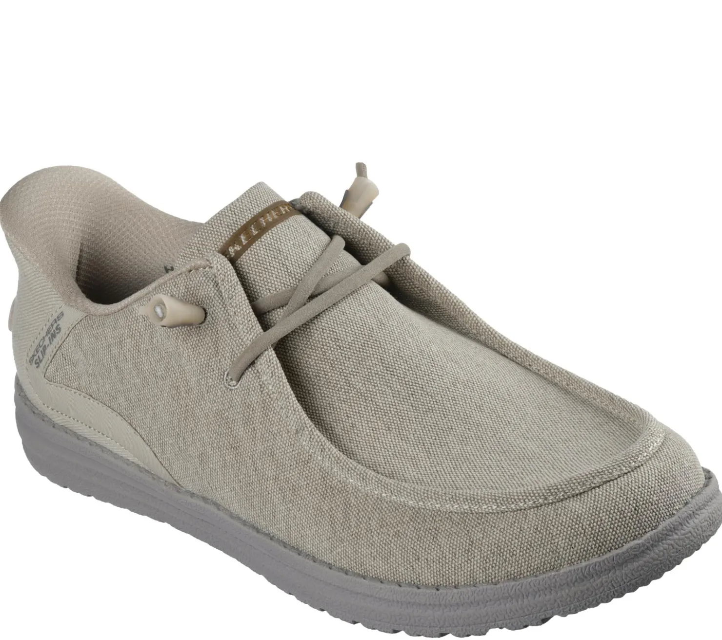 Canvas Shoes|Hands Free Slip-Ins<SKECHERS Slip-ins Relaxed Fit: Melson - Coronado TAUPE