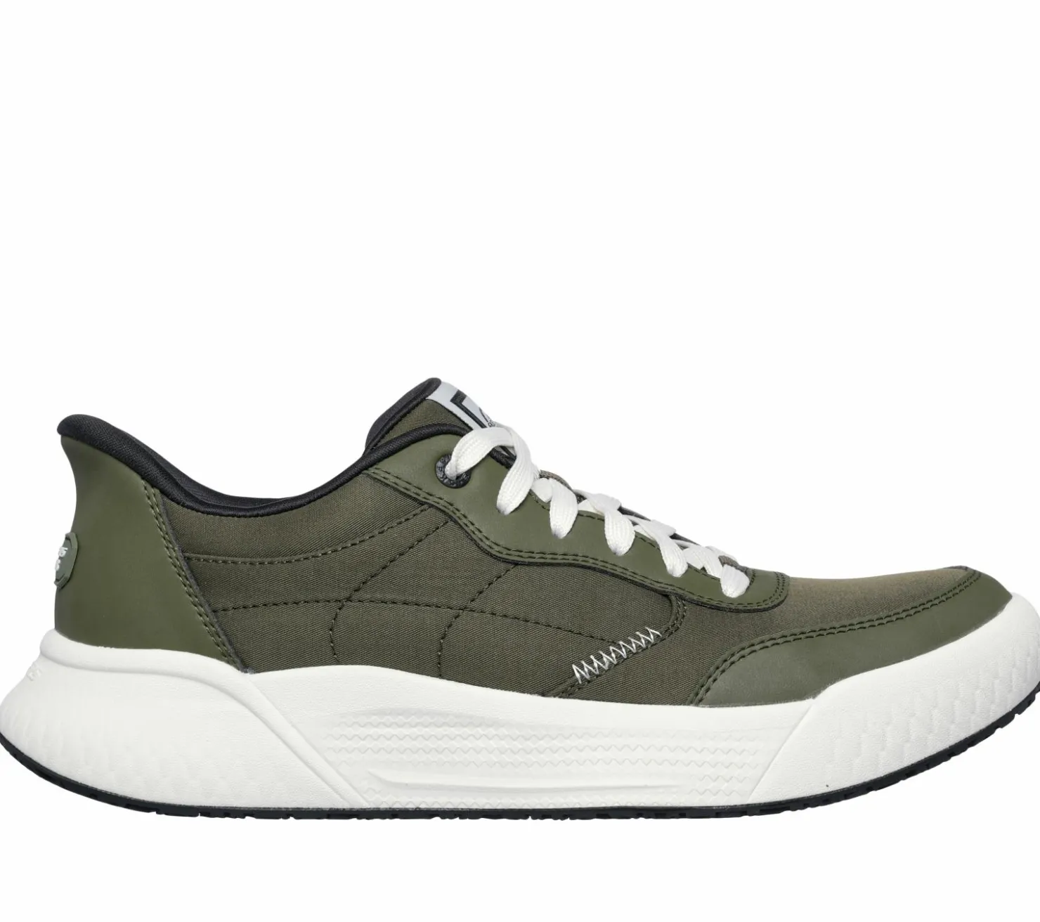 Canvas Shoes|Hands Free Slip-Ins<SKECHERS Slip-ins Relaxed Fit: Cyrus - Raiden OLIVE