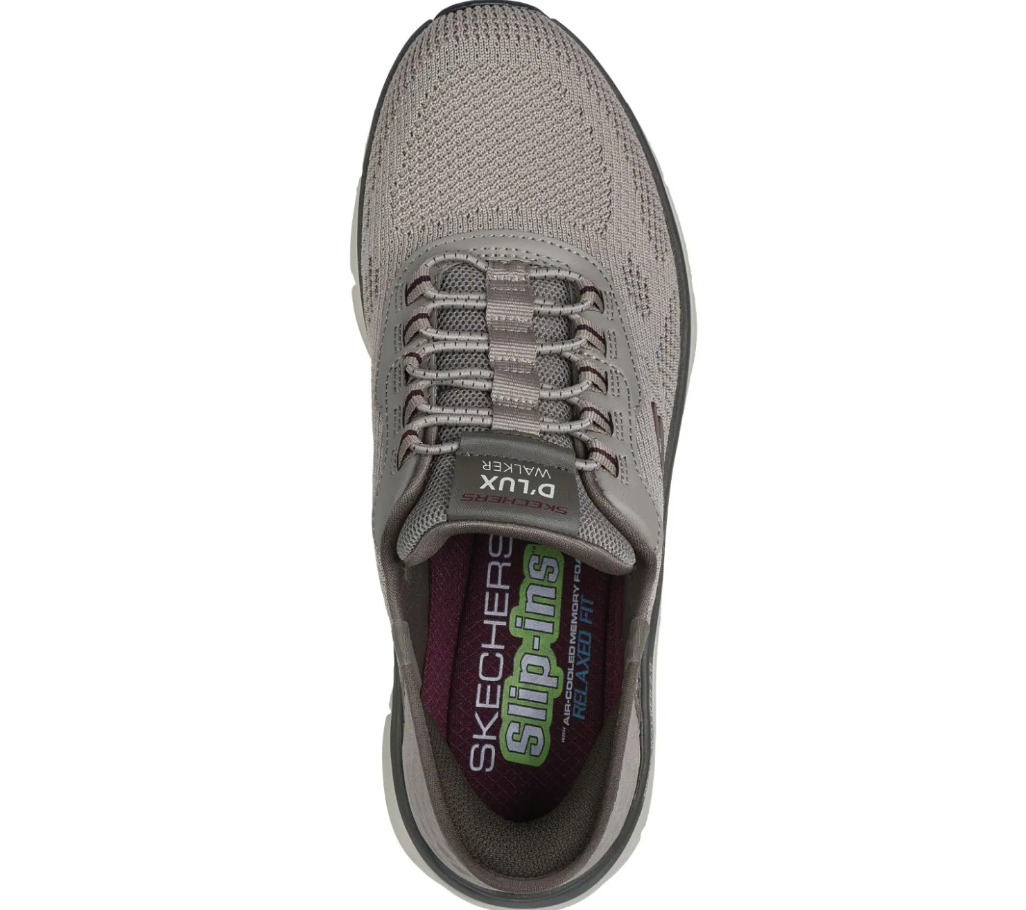 Hands Free Slip-Ins<SKECHERS Slip-ins RF: D'Lux Walker 2.0 - Rezinate TAUPE