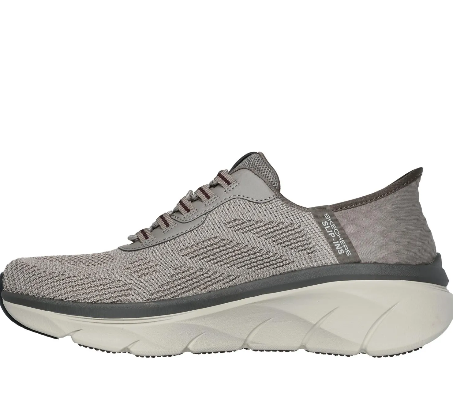Hands Free Slip-Ins<SKECHERS Slip-ins RF: D'Lux Walker 2.0 - Rezinate TAUPE
