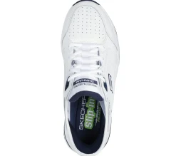 Hands Free Slip-Ins|Athletic Sneakers<SKECHERS Slip-ins RF: Durham - Delvor WHITE / NAVY