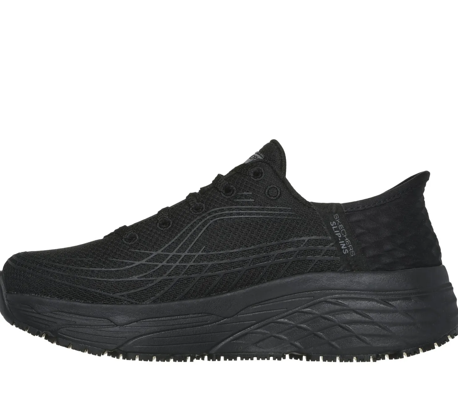 Work & Safety<SKECHERS Slip-ins RF Work: Max Cushioning Elite BLACK