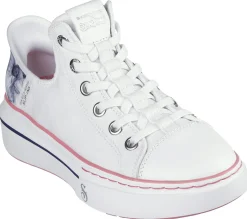 Canvas Shoes|Casual Sneakers<SKECHERS Slip-ins: Snoop One - Boss Life Canvas WHITE / BLACK