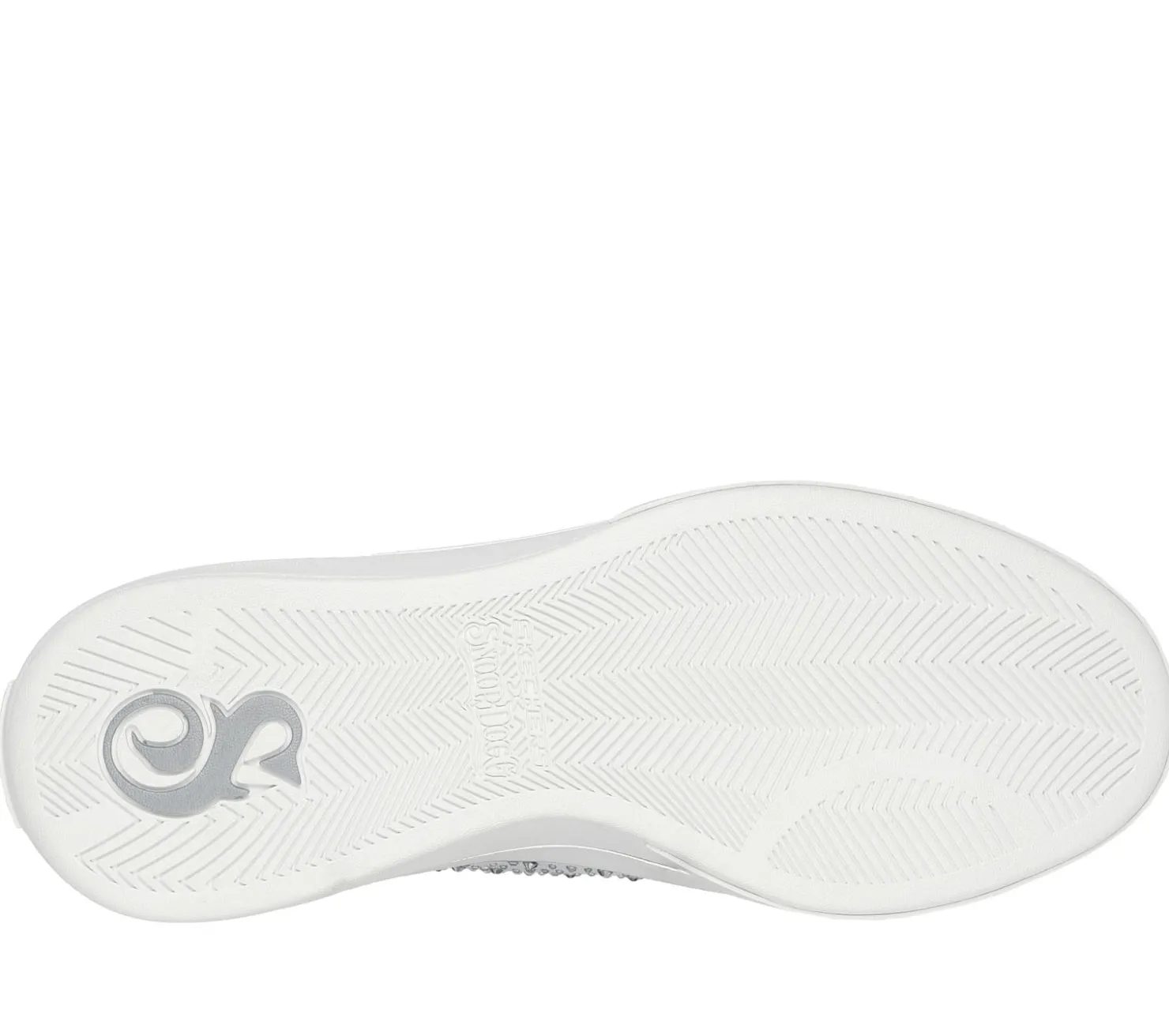 Hands Free Slip-Ins|Casual Sneakers<SKECHERS Slip-ins: Snoop One - Rhine-Stoned WHITE