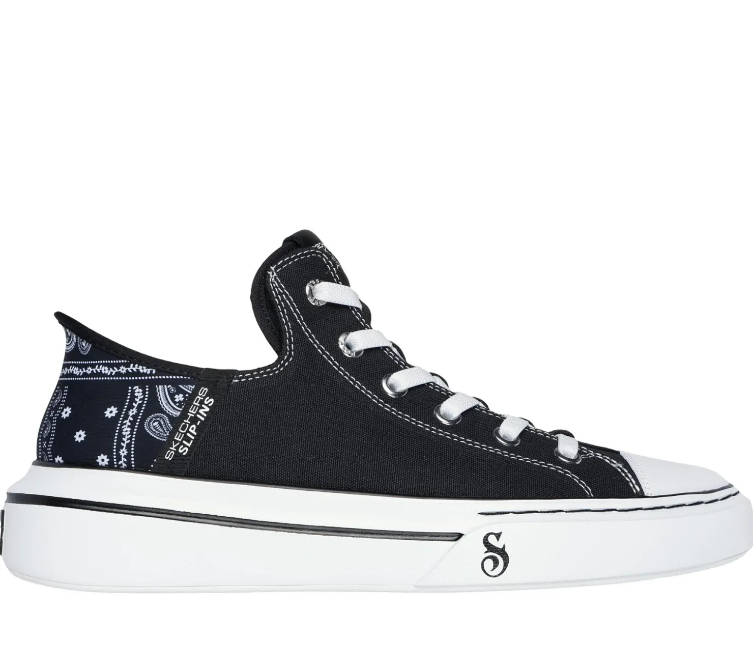 Canvas Shoes|Hands Free Slip-Ins<SKECHERS Slip-ins: Snoop One - OG Canvas BLACK