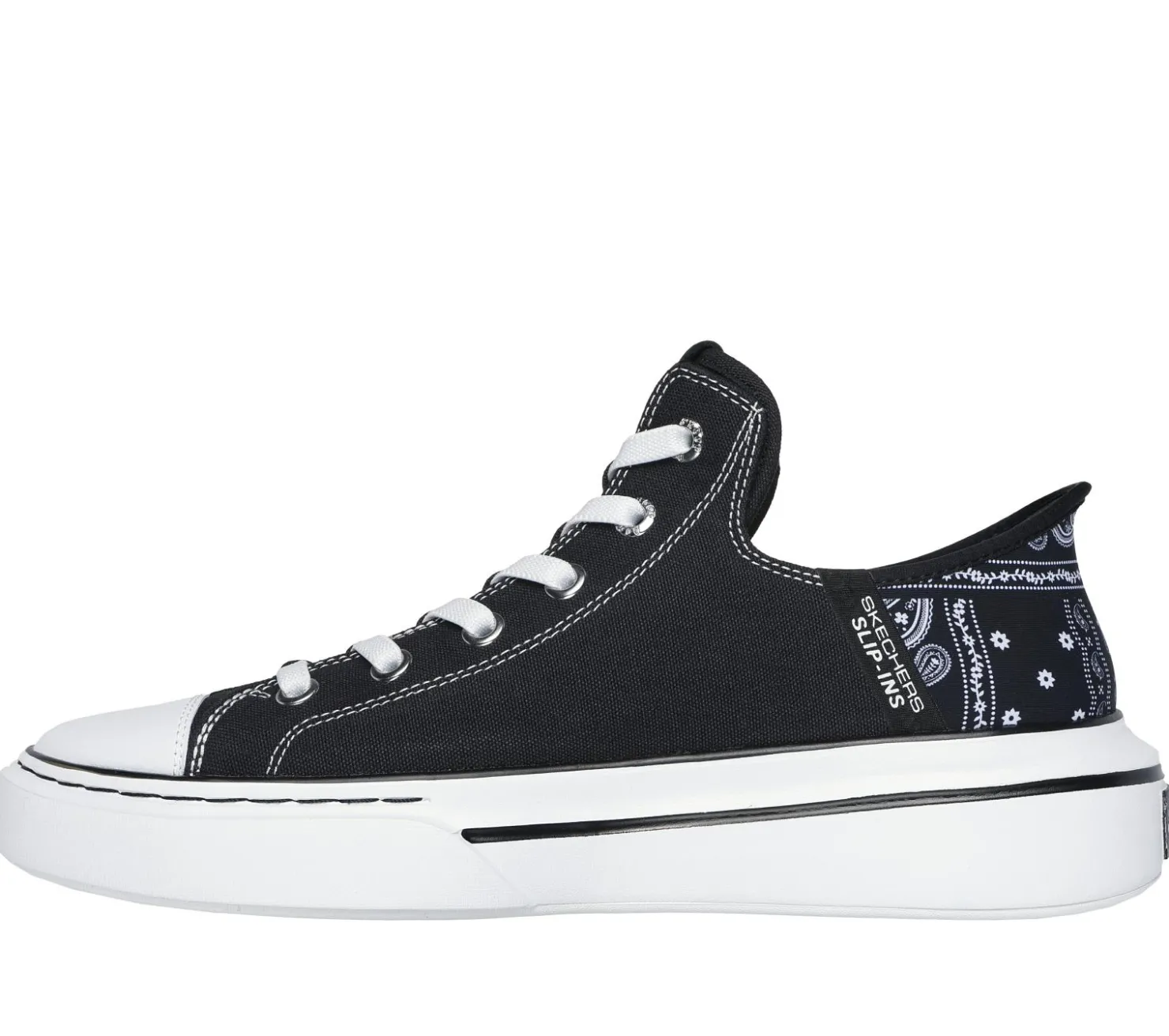 Canvas Shoes|Hands Free Slip-Ins<SKECHERS Slip-ins: Snoop One - OG Canvas BLACK