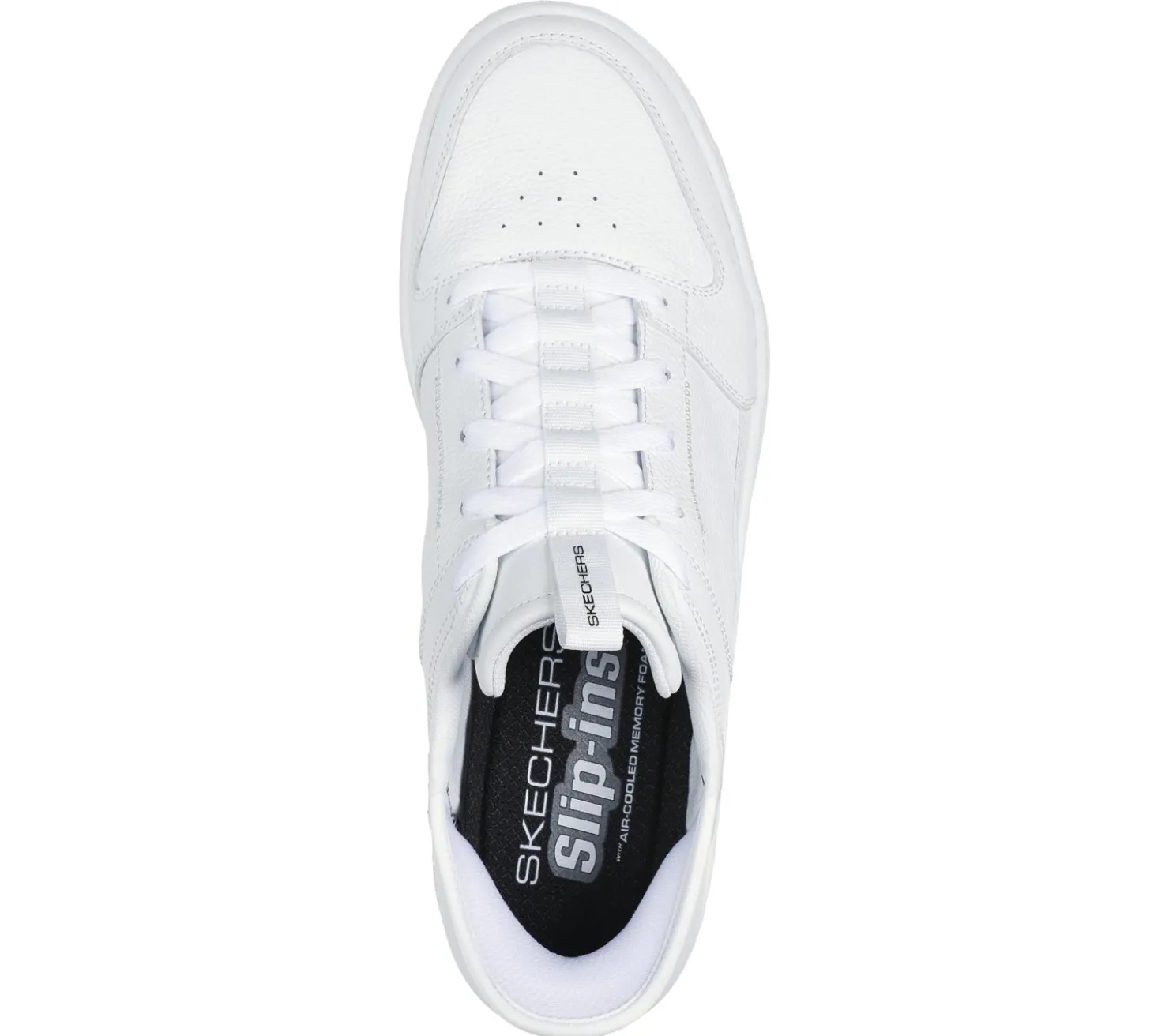 Hands Free Slip-Ins|Casual Sneakers<SKECHERS Slip-ins: Sport Court 92 - Distown WHITE
