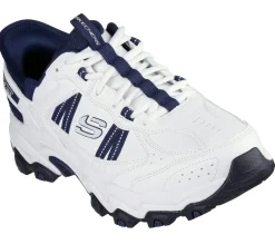 Athletic Sneakers|Hands Free Slip-Ins<SKECHERS Slip-ins: Stamina AT - Swift Fusion WHITE / NAVY