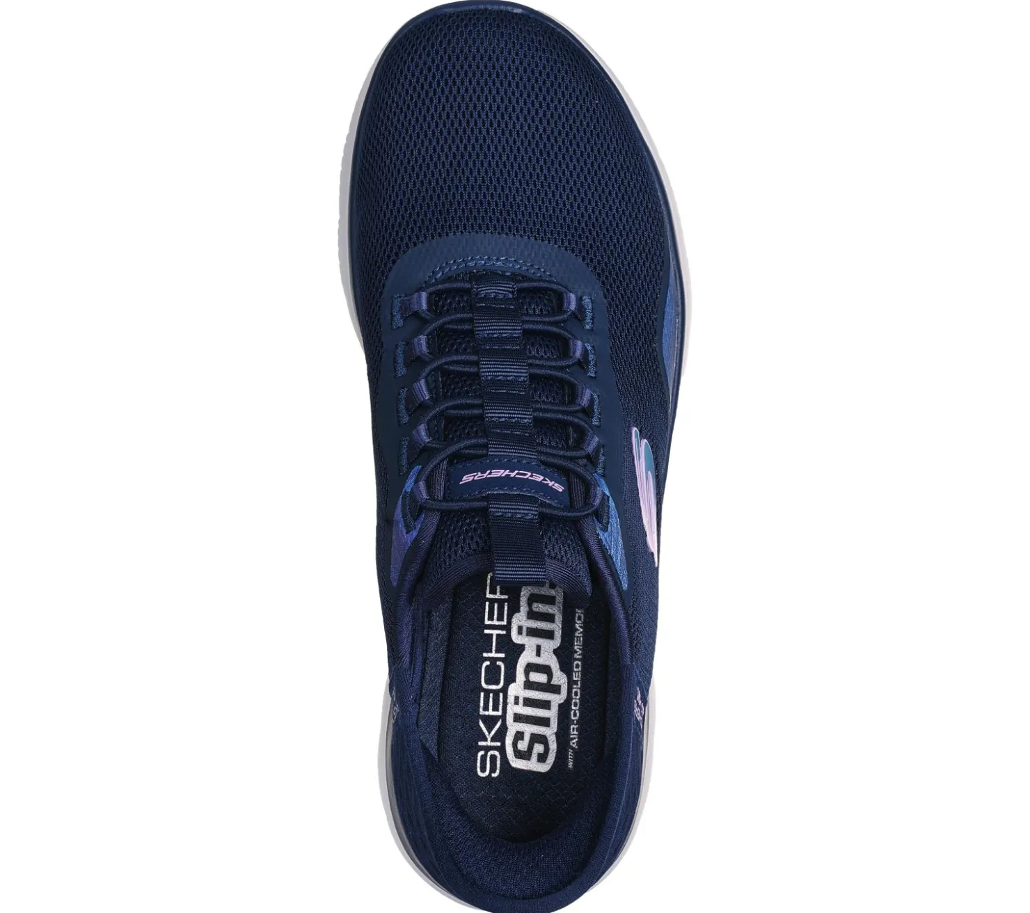 Hands Free Slip-Ins|Athletic Sneakers<SKECHERS Slip-ins: Summits - Smooth Strides NAVY / LAVENDER