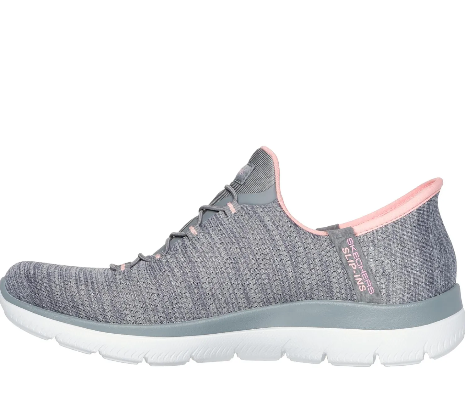 Athletic Sneakers<SKECHERS Slip-ins: Summits - Everyday Set GRAY / CORAL
