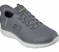 Hands Free Slip-Ins|Casual Sneakers<SKECHERS Slip-ins: Summits - High Range CHARCOAL