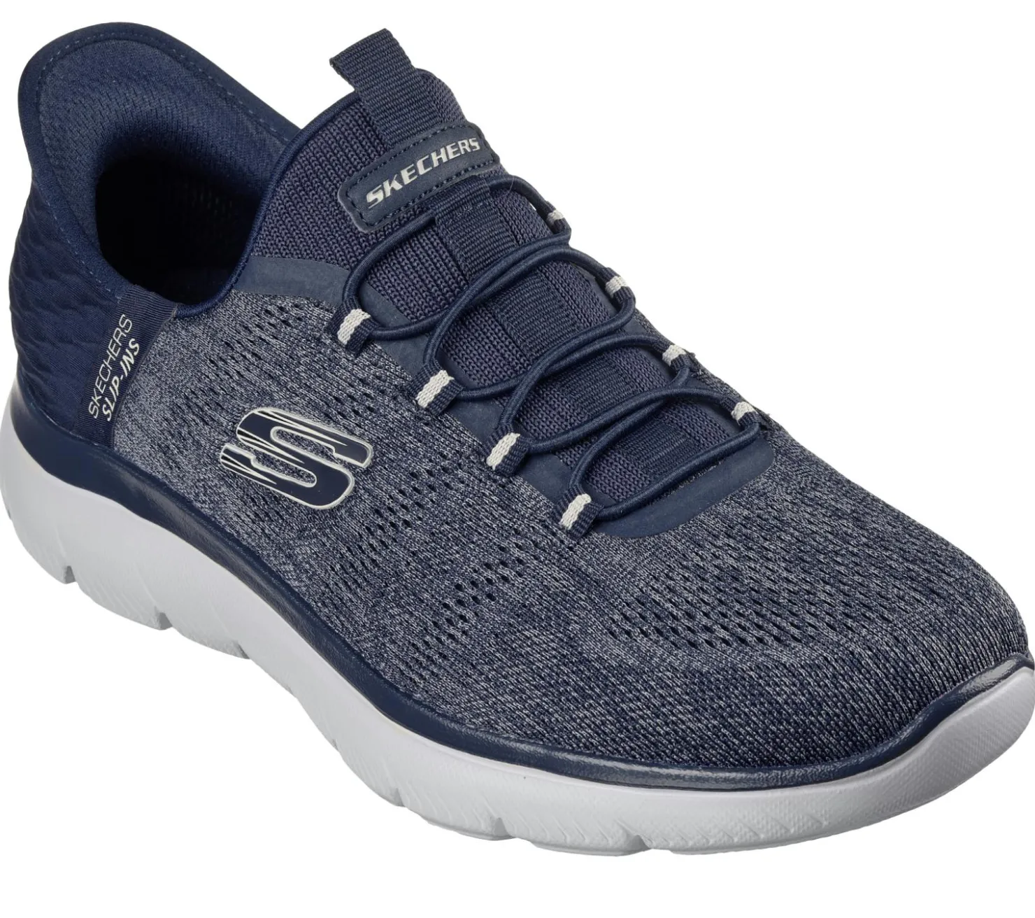 Hands Free Slip-Ins|Casual Sneakers<SKECHERS Slip-ins: Summits - Key Pace NAVY