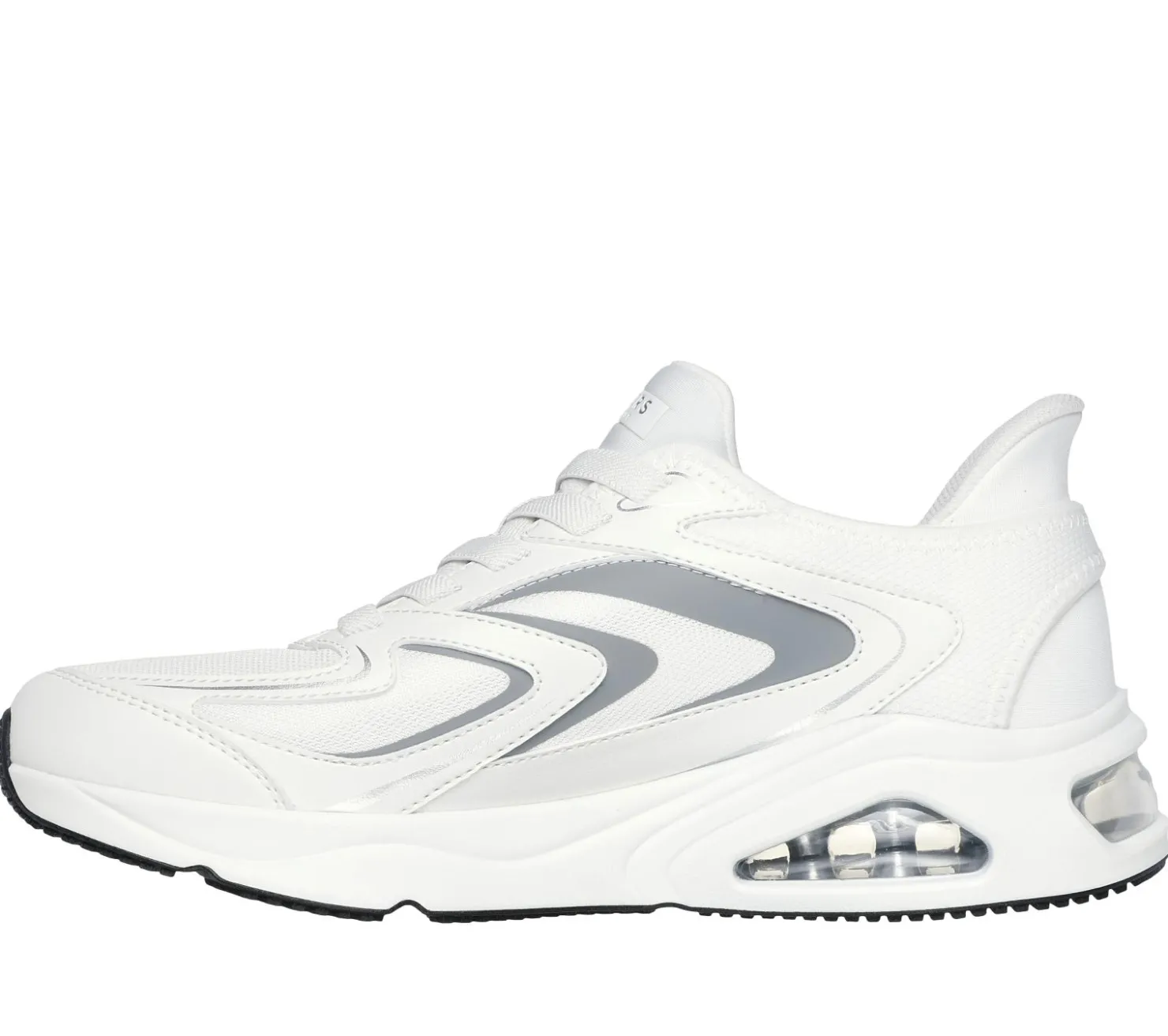 Hands Free Slip-Ins|Casual Sneakers<SKECHERS Slip-ins: Tres-Air Uno - Vision-Airy WHITE / GRAY