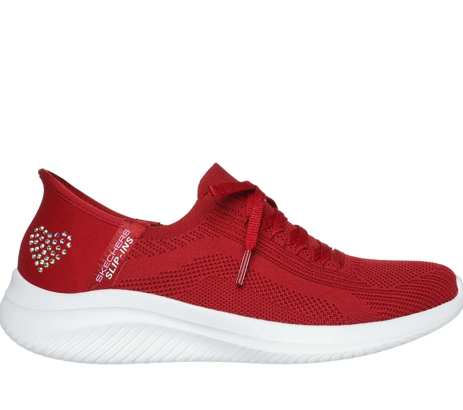 Hands Free Slip-Ins|Athletic Sneakers<SKECHERS Slip-ins: Ultra Flex 3.0 - Heart Me RED