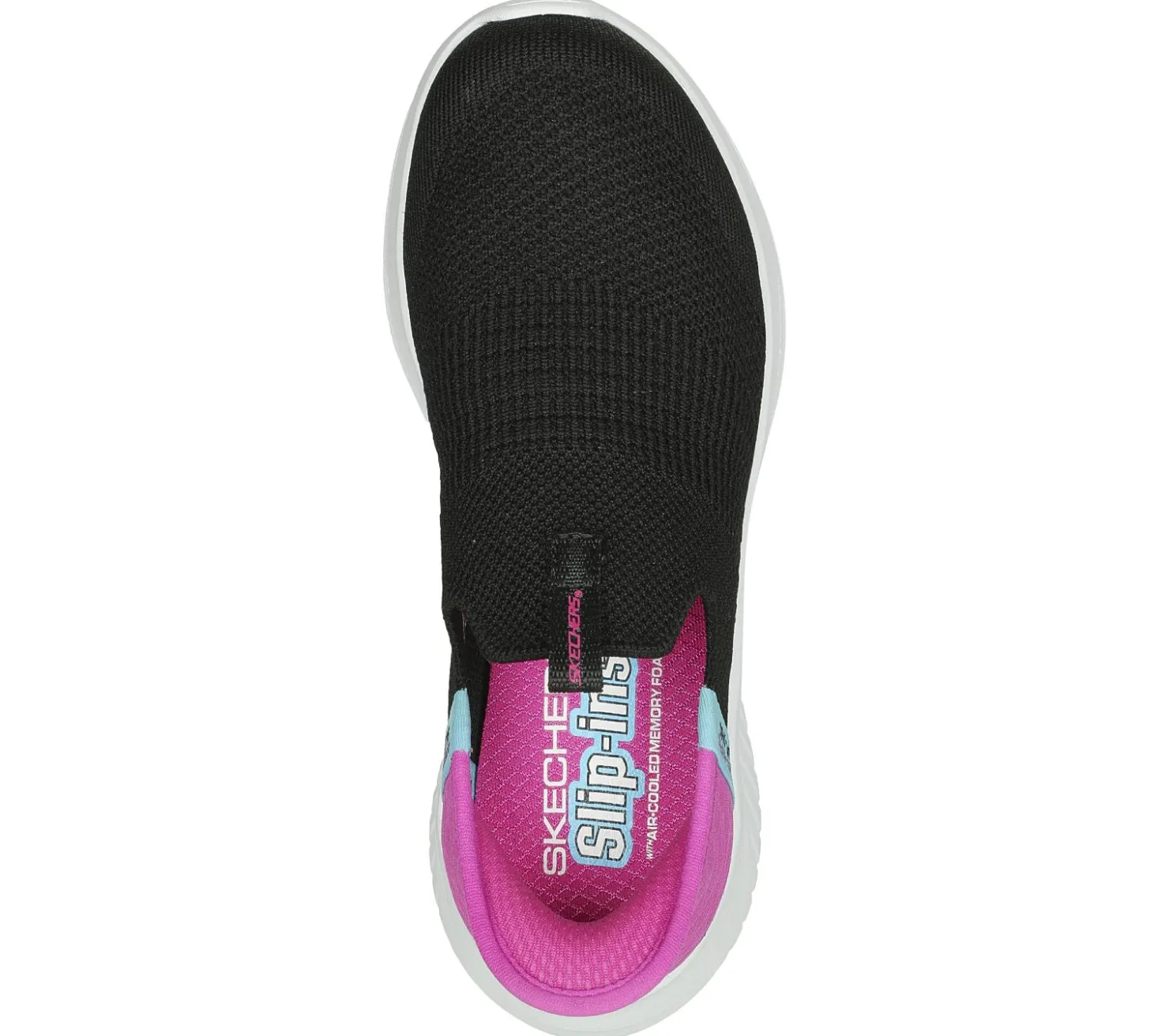 Hands Free Slip-Ins|Athletic Shoes & Sneakers<SKECHERS Slip-Ins: Ultra Flex 3.0 - Fresh Time BLACK / PINK