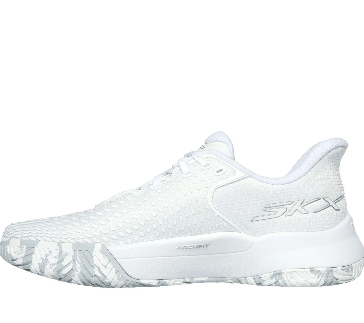 Hands Free Slip-Ins|Athletic Sneakers<SKECHERS Slip-ins: Viper Court Elite WHITE / SILVER