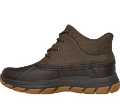 Hands Free Slip-Ins|Boots<SKECHERS Slip-ins Waterproof Relaxed Fit: Respected - Ivar BROWN