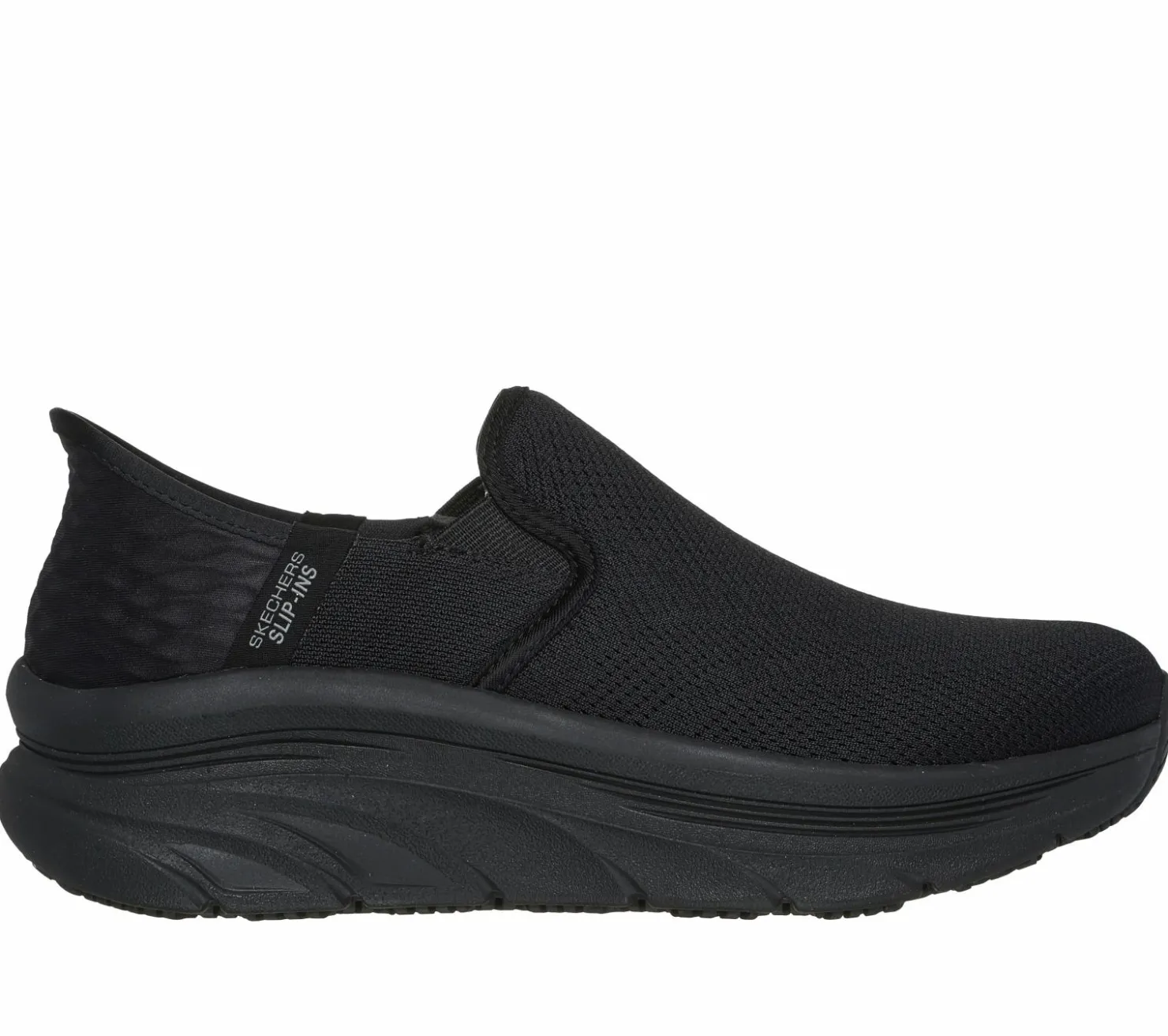 Hands Free Slip-Ins<SKECHERS Slip-ins Work: D'Lux Walker SR - Ugina BLACK