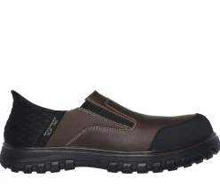 Work & Safety|Hands Free Slip-Ins<SKECHERS Slip-ins Work: McColl - Loeman BROWN