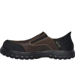 Work & Safety|Hands Free Slip-Ins<SKECHERS Slip-ins Work: McColl - Loeman BROWN