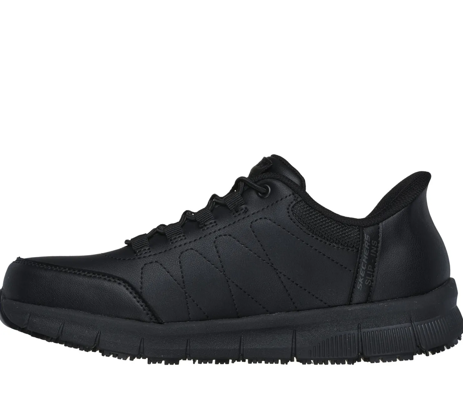 Work & Safety|Hands Free Slip-Ins<SKECHERS Slip-ins Work: Nampa - Knotly BLACK