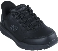 Work & Safety|Hands Free Slip-Ins<SKECHERS Slip-ins Work: Nampa - Knotly BLACK