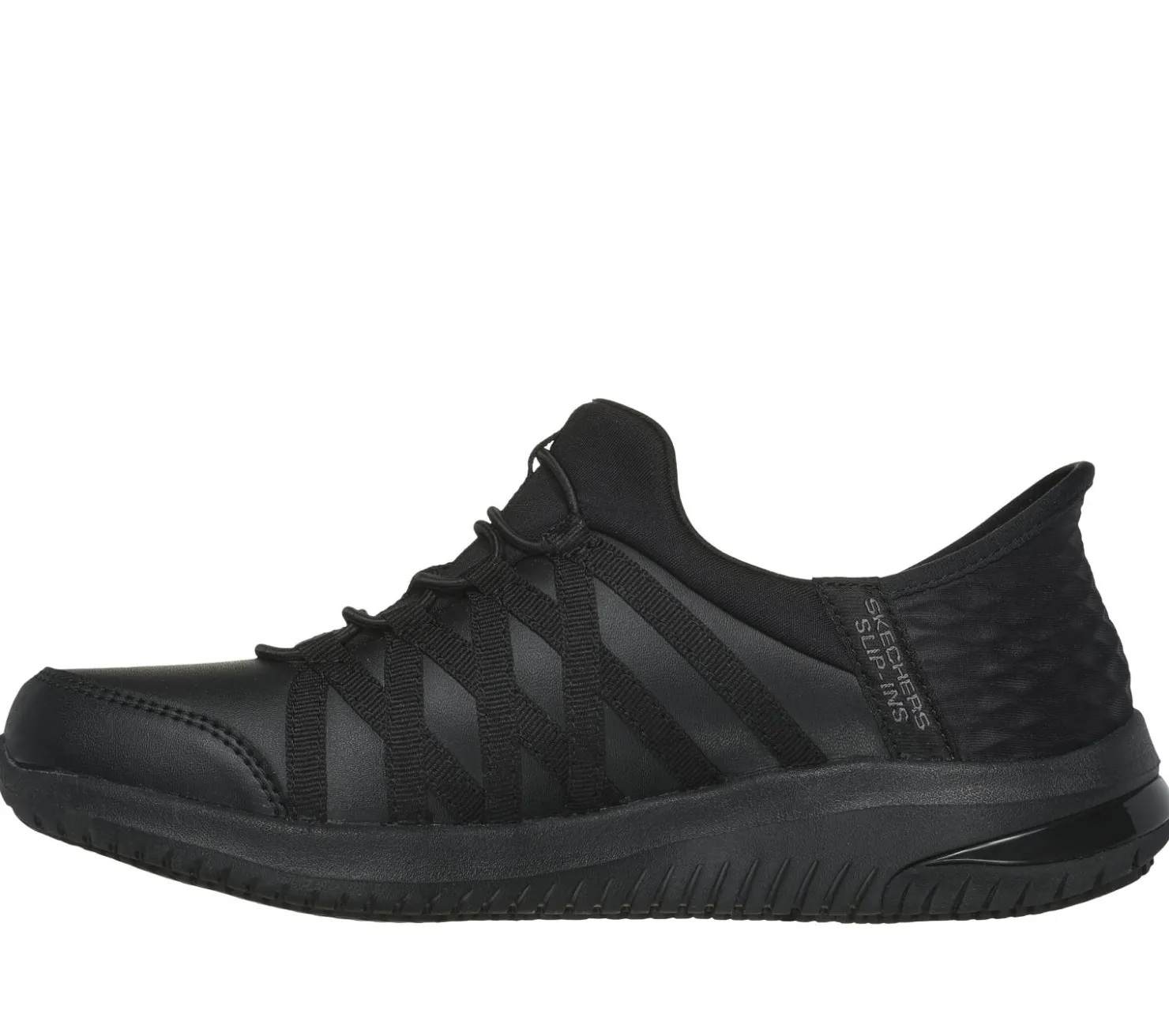 Work & Safety|Hands Free Slip-Ins<SKECHERS Slip-ins Work RF: Dantey - Parral BLACK