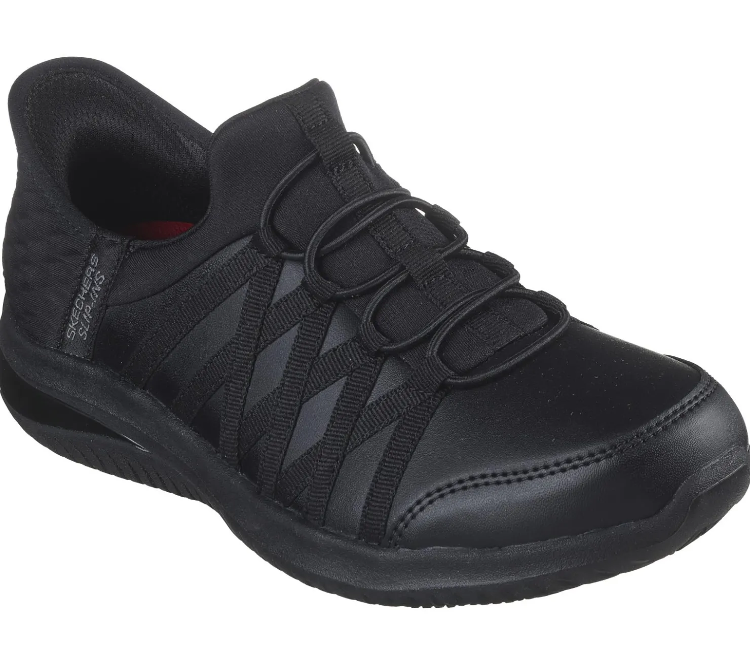Work & Safety|Hands Free Slip-Ins<SKECHERS Slip-ins Work RF: Dantey - Parral BLACK