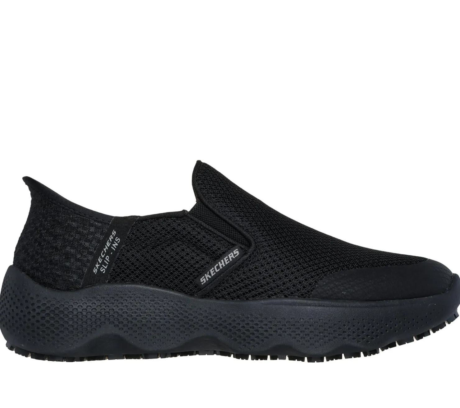 Work & Safety|Hands Free Slip-Ins<SKECHERS Slip-ins Work Slip-Resistant: Massage Step SR BLACK
