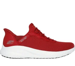 Work & Safety|Hands Free Slip-Ins<SKECHERS Slip-ins Work: Squad Chaos SR - Jasul RED