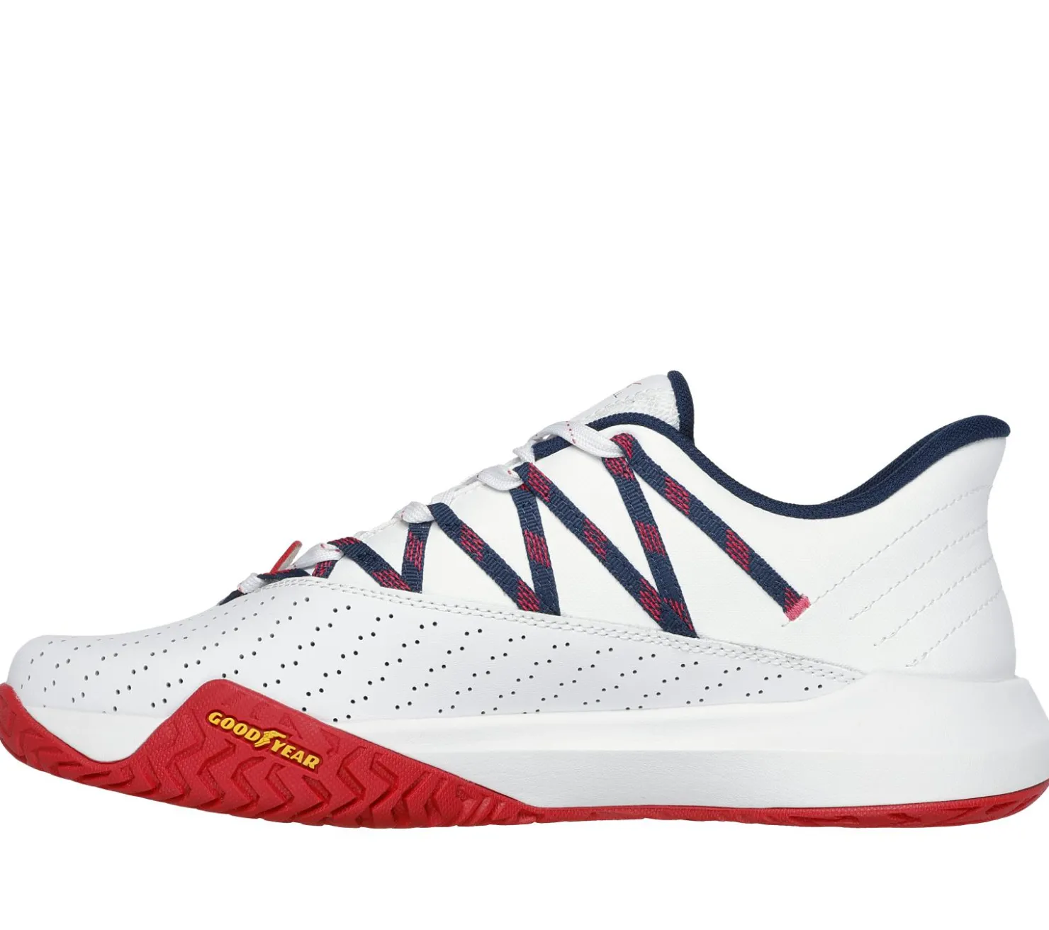 Lace Up|Athletic Sneakers<SKECHERS Viper Court Rally WHITE / NAVY