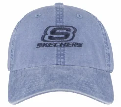 Hats|Accessories<SKECHERS Washed Dad Hat BLUE