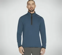 Tops|Tops<SKECHERS Skech-Knits Burst 1/4 Zip SEAFOAM