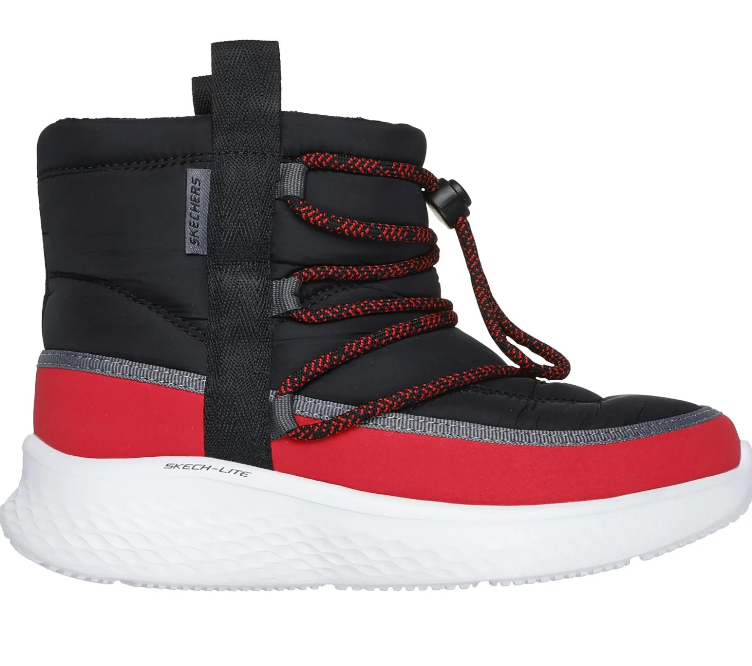 Boots<SKECHERS Skech-Lite Pro - Cozy-Glide BLACK / RED