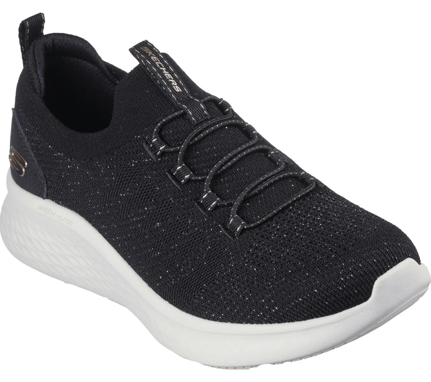 Slip-Ons|Athletic Sneakers<SKECHERS Skech-Lite Pro - Touch Of Sparkle BLACK / ROSE GOLD