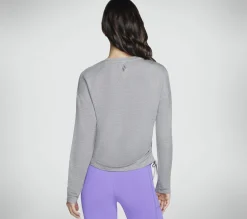 Tops|Tops<SKECHERS Skechluxe Renew Crew LIGHT GRAY