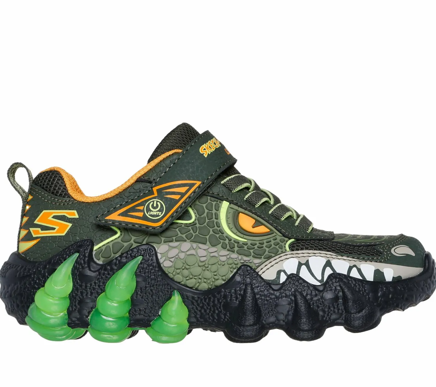 Light-Up|Athletic Shoes & Sneakers<SKECHERS Skech-O-Saurus Light 2.0 OLIVE