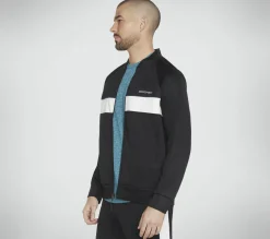 Tops|Tops<SKECHERS SKECHTECH Premier Track Jacket BLACK