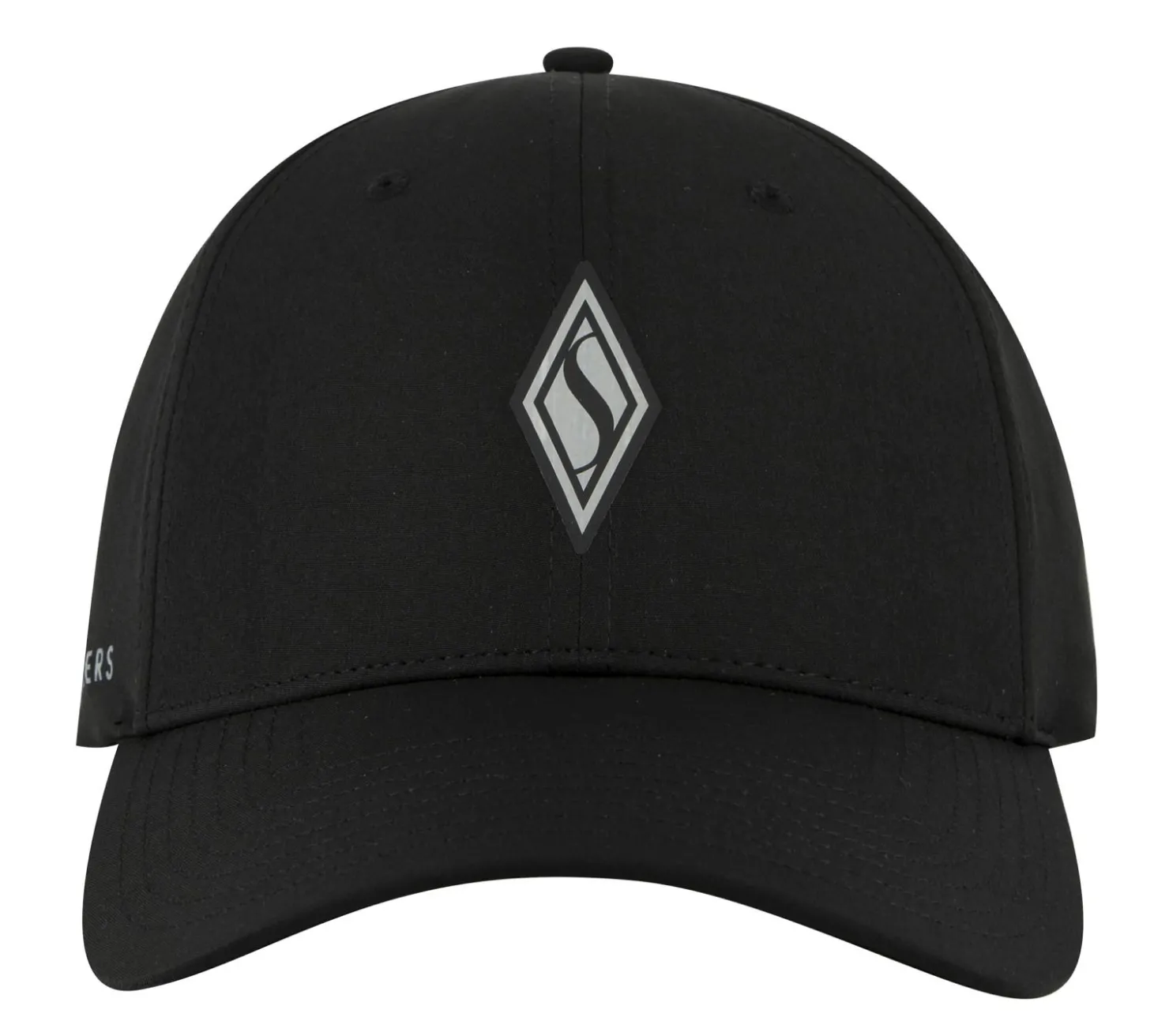 Hats|Accessories<SKECHERS SKECHWEAVE Diamond Snapback Hat BLACK